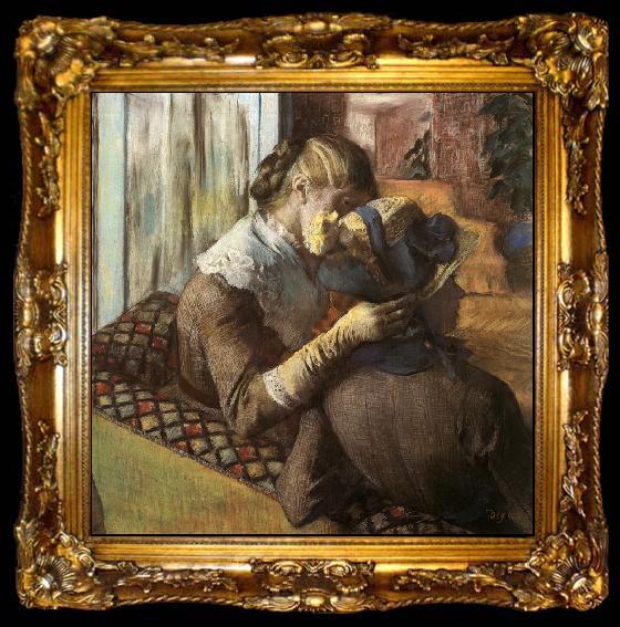 framed  Edgar Degas Absinthe Drinker, ta009-2